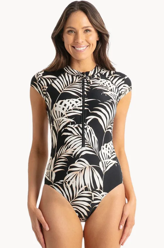 Rashies & Sunsuits^Sunseeker Mae Ocean Sport Sunsuit Black