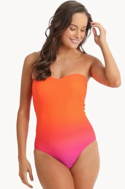 One Pieces^Sunseeker Majestic D/DD Cup Bandeau One Piece Pink