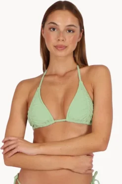 Bikini Tops^Baku Malibu Ruched Slide Tri Apple