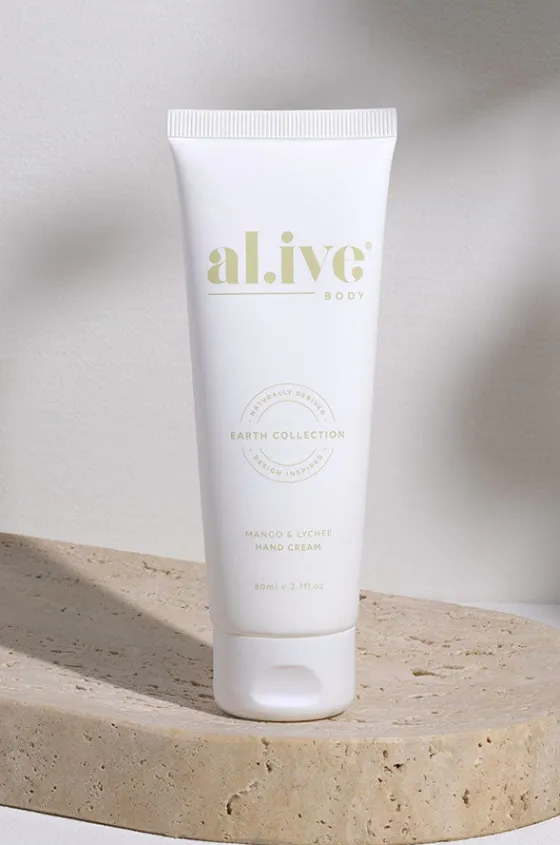 Travel|Gifts^Al.ive Body Mango & Lychee Hand Cream 80ml