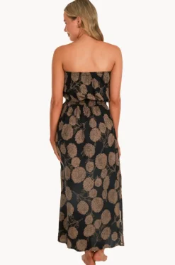 Dresses^Sundrenched Marigold Tube Dress Black