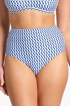 Bottoms^Sunseeker Marina High Rise Pant Ink