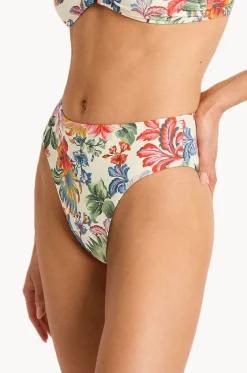 Bottoms^Monte u0026 Lou Marisol High Leg High Waist Pant Blue/natural