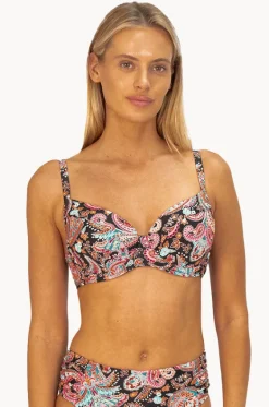 Bikini Tops^Baku Marrakesh D/DD Cup Moulded Bra Black