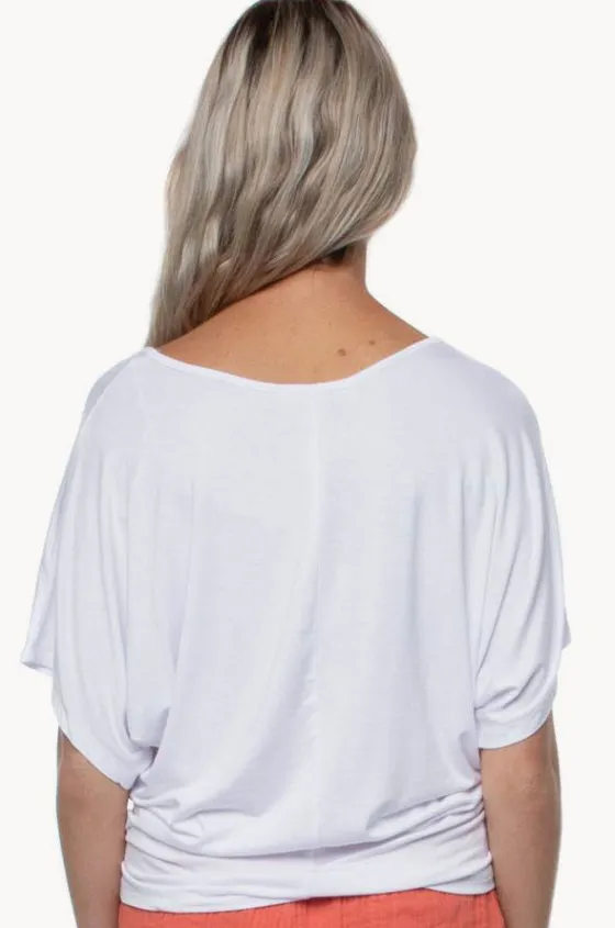 Tops^Betty Basics Maui Tee White