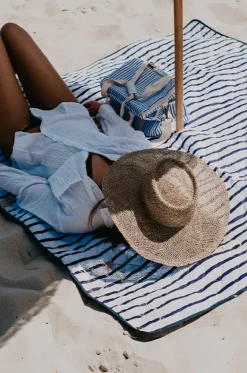 Picnic Vibes|Cooler Bags^Good Vibes Mediterranean Can Cooler Bag Navy/White