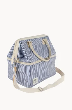 Cooler Bags|Picnic Vibes^Good Vibes Mediterranean Picnic Cooler Bag White/blue