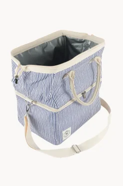 Cooler Bags|Picnic Vibes^Good Vibes Mediterranean Picnic Cooler Bag White/blue