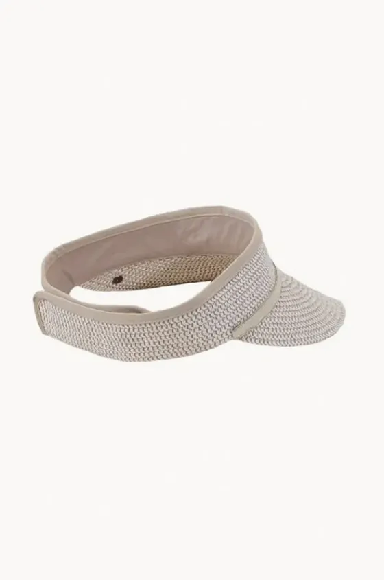 Headwear^Rigon Melody Braided Velcro Visor