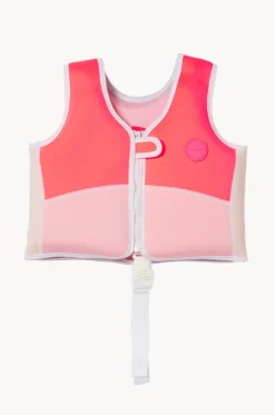 Floaties & Swim Aids|Floaties & Swim Aids^Sunny Life Melody The Mermaid Swim Vest 1-2 Years Neon Pink