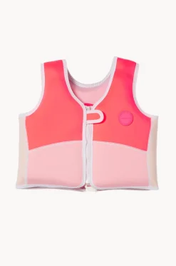 Floaties & Swim Aids|Floaties & Swim Aids^Sunny Life Melody The Mermaid Swim Vest 3-6 Years Neon Pink