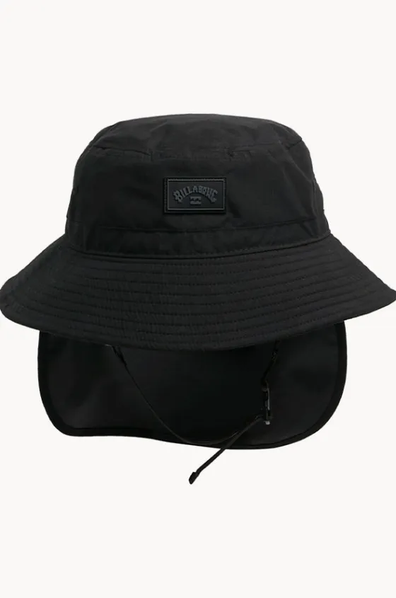 Headwear^Billabong Mens All Day Surf Bucket Hat BLACK