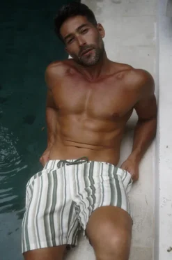 Boardshorts^Coast Mens Amandio Swim Short Green