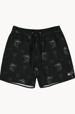 Boardshorts^Quiksilver Mens Atoll Volley 18" Boardshort BLACK
