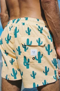 Boardshorts^Skwosh Mens Cactus Jack Eco Short Yellow