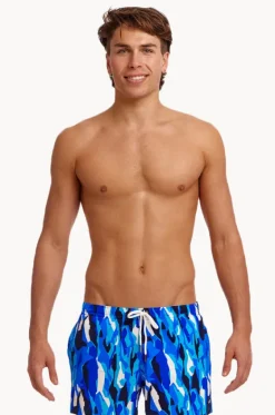 Boardshorts^Funky Trunks Mens Shorty Short Chaz michael