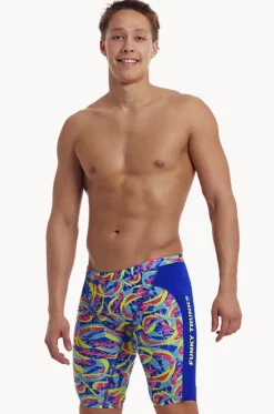 Jammers^Funky Trunks Mens Choppy Waters Jammer Blue/multi