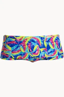 Trunks^Funky Trunks Mens Choppy Waters Trunk Multi