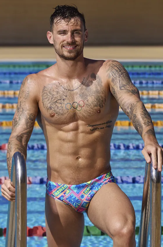 Briefs^Funky Trunks Mens Coco Canel Brief Multi