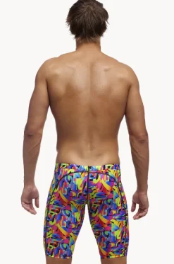 Jammers^Funky Trunks Mens Colour Funk Jammer Black/multi