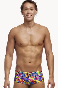 Trunks^Funky Trunks Mens Colour Funk Trunk Black/multi