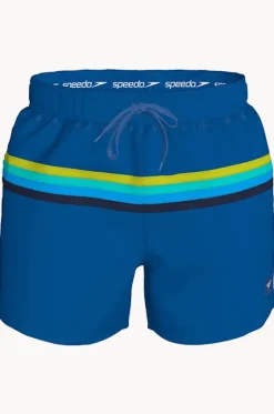 Boardshorts^Speedo Mens Colourblock Redondo Edge 14" Volley Short Arctic