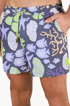 Boardshorts^Skwosh Mens Coral Chaos Eco Short Charcoal