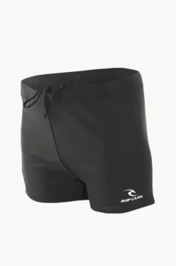 Trunks^Rip Curl Mens Corp Boyleg Sluggos Black