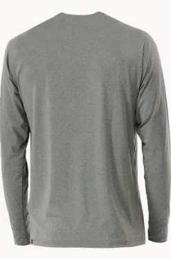 Rashies^Rip Curl Mens Corp Icon Suntop Grey