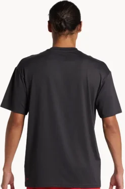 Rashies^Quiksilver Mens DNA Clicker Logo Short Sleeve Suntop Tarmac