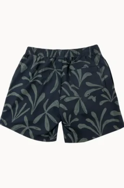 Boardshorts^Quiksilver Mens Everyday Mix 17" Volley Boarshort Black/grey