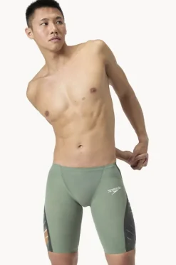 Fastskin Racing Suits|Jammers^Speedo Mens Fastskin LZR Pure Intent 2.0 Jammer Green/orange
