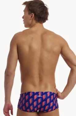 Trunks^Funky Trunks Mens Flash Trunk Navy/red