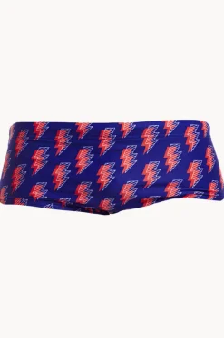 Trunks^Funky Trunks Mens Flash Trunk Navy/red