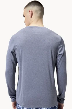 Rashies^Speedo Mens Graphic Suntop Navy