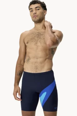 Jammers^Speedo Mens Hyperboom Logo Jammer Peacoat