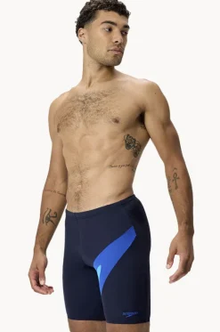Jammers^Speedo Mens Hyperboom Logo Jammer Peacoat