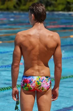 Trunks^Funky Trunks Mens Ink Jet Trunk Multi