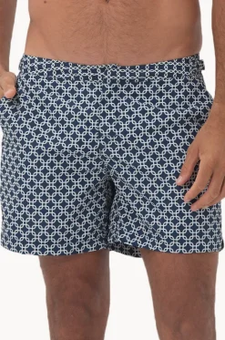 Boardshorts^Coast Mens Iris Square Swim Short Navy