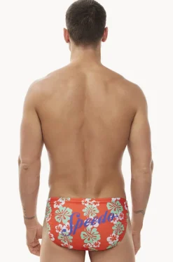Briefs^Speedo Mens Lei It On Escape Brief Red