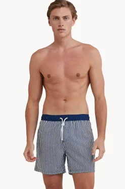 Boardshorts^Ortc Clothing Co. Mens Manly Boardshort Navy/White