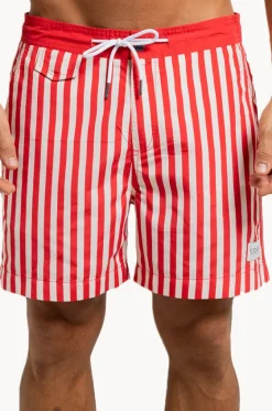 Boardshorts^Coast Mens Marseille Boardshort Red