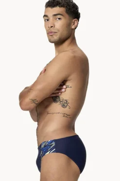 Briefs^Speedo Mens Medley Logo Brief Peacoat