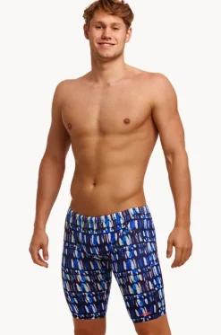 Jammers^Funky Trunks Mens Perfect Teeth Jammer Perfect teeth navy/white