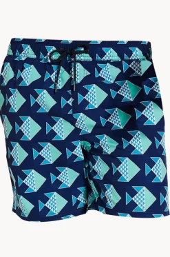 Boardshorts^Coast Mens Port Albert Boardshort Navy/Green