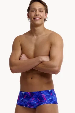 Trunks^Funky Trunks Mens Rising Tide Trunk Blue/pink