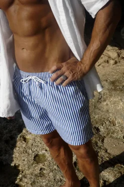 Boardshorts^Coast Mens San Remo Boardshort Blue