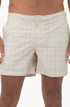 Boardshorts^Coast Mens Sandbar Swim Short Camel