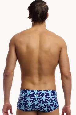 Trunks^Funky Trunks Mens See Stars Trunk Navy/blue