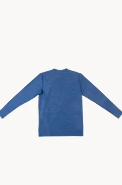 Rashies^Billabong Mens Shoreline Long Sleeve Suntop Denim